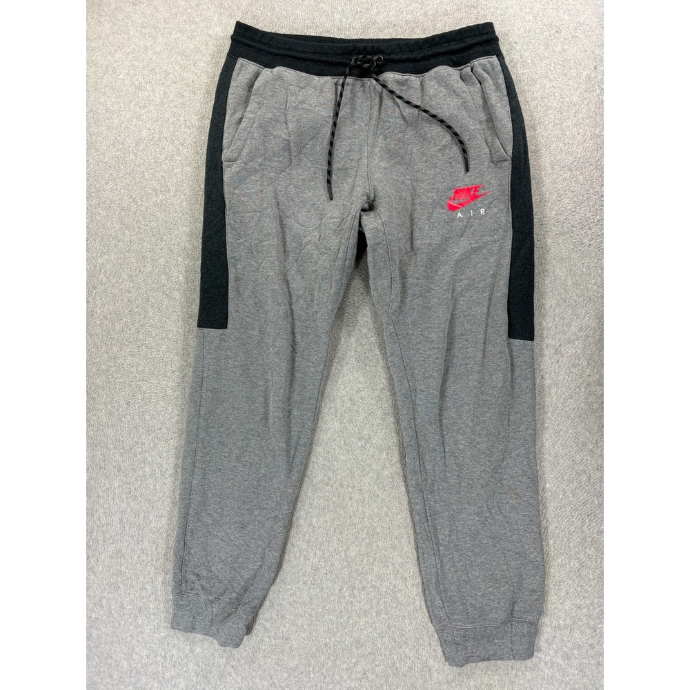 Nike Performance Cotton Blend Jogger Sweatpants (Men's Large) Gray